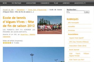 Aigues-Vives: le site d'information du village.