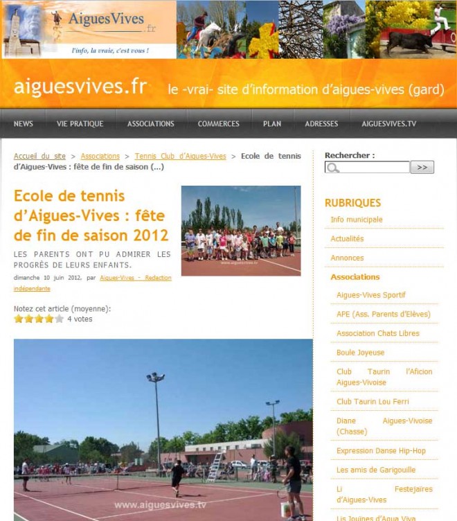 Magazine d’information du village d’Aigues-Vives