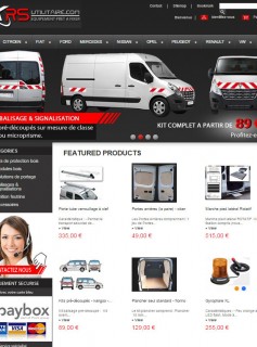 KRS Utilitaires – Site e-commerce de Kits de protection pour véhicules utilitaires